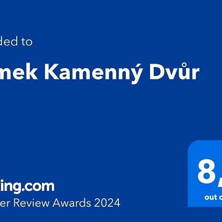 Zamek Kamenny Dvur Hotel Kynsperk nad Ohri ภายนอก รูปภาพ